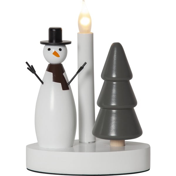 Šviečianti dekoracija juodos ir baltos spalvos su Kalėdų motyvu Christmas Joy – Star Trading