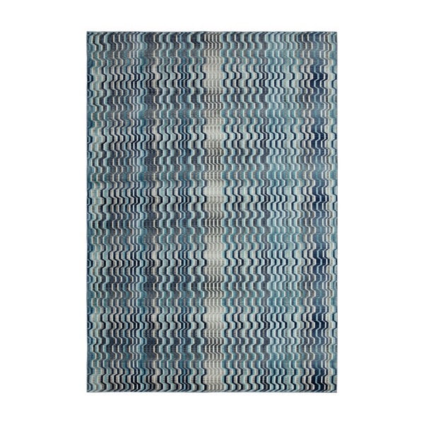 Mėlynas kilimas Asiatic Carpets Wave, 120 x 170 cm