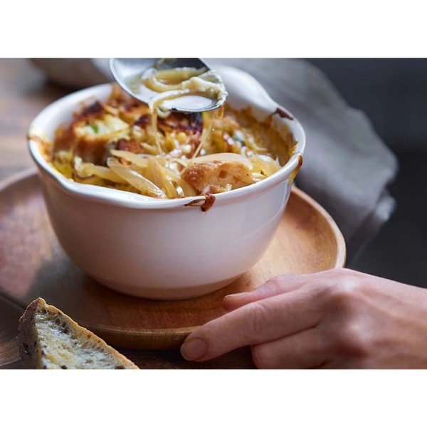 Kreminės spalvos iš keramikos mažas dubuo 550 ml Ultime – Emile Henry-image-1