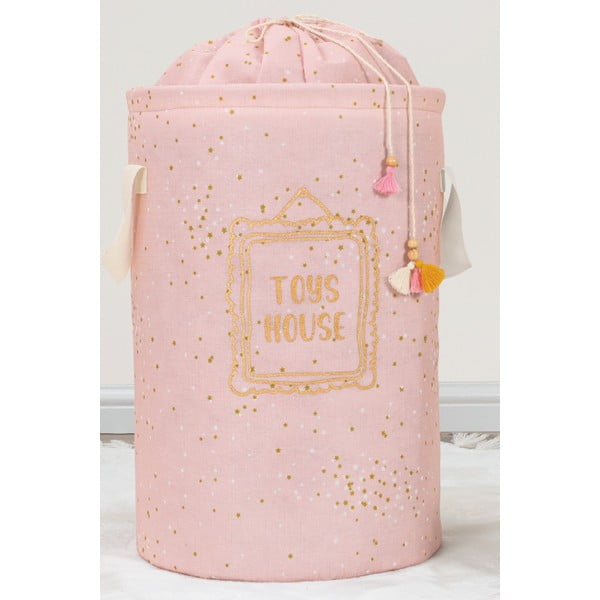 Medžiaginis vaikiškų žaislų krepšelis - Mioli Decor-image-1