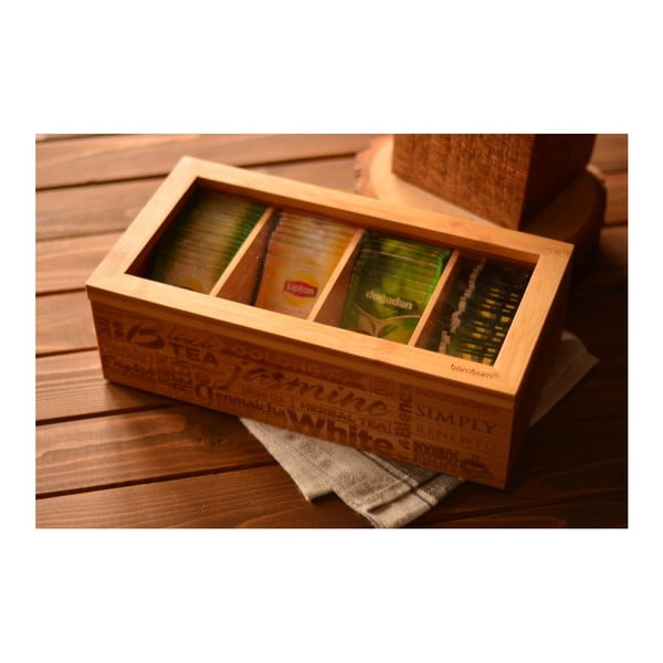 Bambukinė arbatos dėžutė Bambum Tea&Coffee