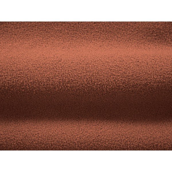 Terakotos spalvos kampinė sofa iš boucle (su dešiniuoju kampu/su gultu) Jenny – Micadoni -image-4