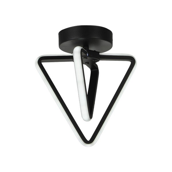 Juodos spalvos iš metalo lubinis šviestuvas LED Baris – Squid Lighting