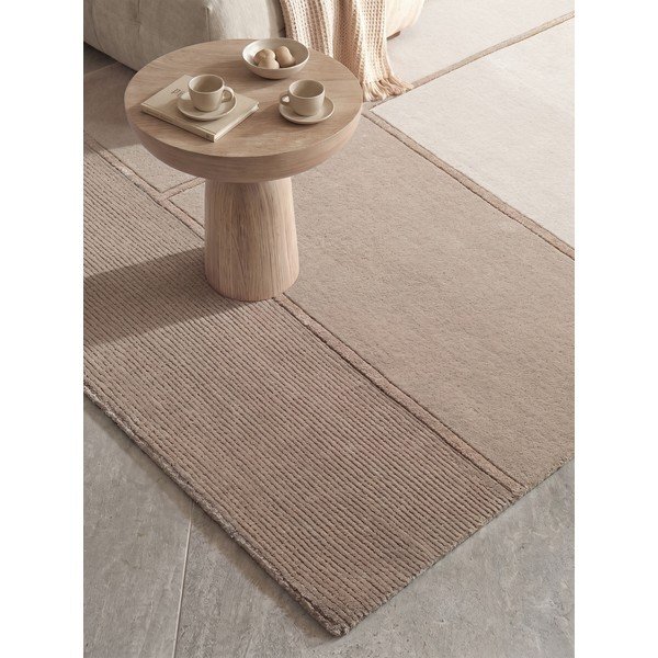 Rudos spalvos/kreminės spalvos iš vilnos mišinio kilimas 120x170 cm Presilda – Villeroy&Boch-image-3