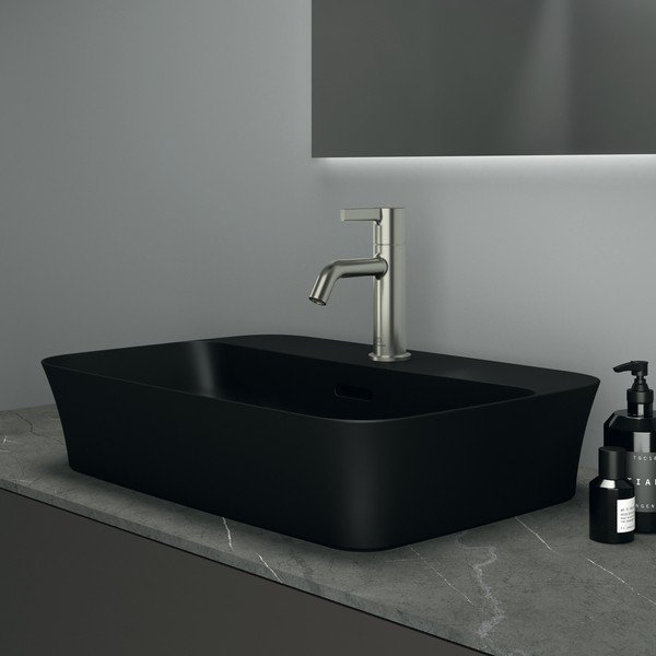 Iš keramikos praustuvas matinės juodos spalvos 55x38 cm Ipalyss – Ideal Standard-image-1
