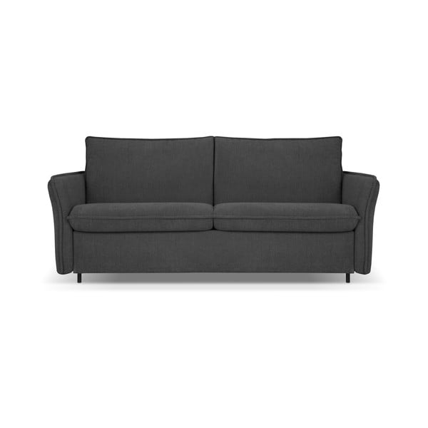 Sulankstoma sofa tamsiai pilkos spalvos 166 cm Dalida – Micadoni Home