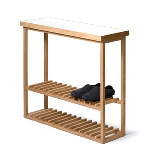 Batų lentyna/daiktadėžė su baltu stalviršiu Wireworks Hello Storage