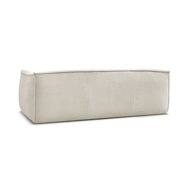 Smėlio spalvos sofa iš kordinio velveto 242 cm Giorgia – Bobochic Paris-image-4