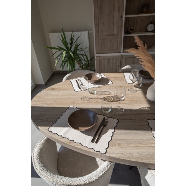 Iš lino mišinio padėkliukas 30x43 cm Noura – Tiseco Home Studio-image-1