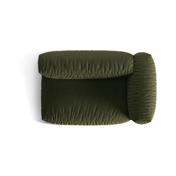 Modulinė sofos dalis žalios spalvos (su dešiniuoju kampu) Martina – Micadoni Home-image-4