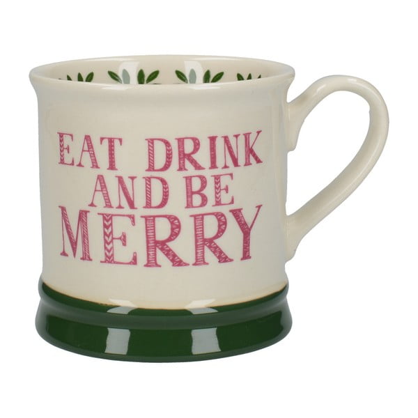 Keraminis puodelis Creative Tops Stir It Up Eat Drink Merry, 280 ml