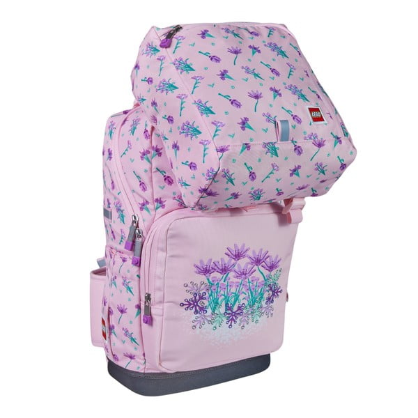 Mokyklinių krepšių komplektas 20 l Flowers – LEGO®-image-2
