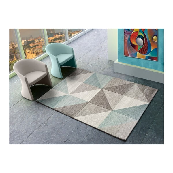 Mėlynai pilkas kilimas Universal Retudo Naia, 140 x 200 cm-image-1