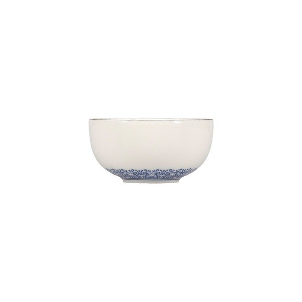 Baltos spalvos/mėlynos spalvos iš porceliano  mažas dubuo 210 ml Azul – BonBistro-image-2