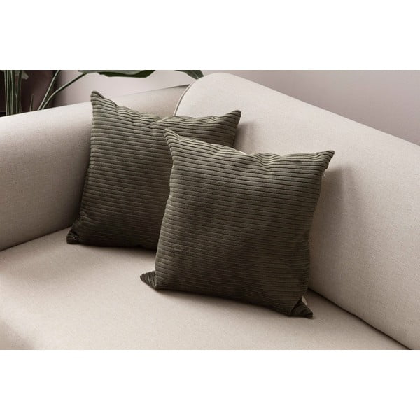 Iš kordinio velveto dekoratyviniai pagalvių užvalkalai 2 vnt. 43x43 cm – Mioli Decor-image-2