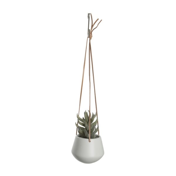 Baltas pakabinamas vazonas PT LIVING Skittle, ⌀ 12,2 cm-image-1
