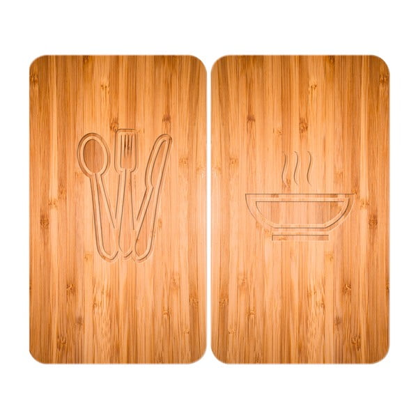 2 viryklės dangčių rinkinys Wenko, 52 x 30 cm