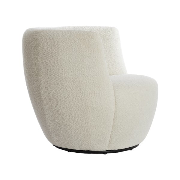 Iš boucle krėslas baltos spalvos Senja – Light & Living-image-3