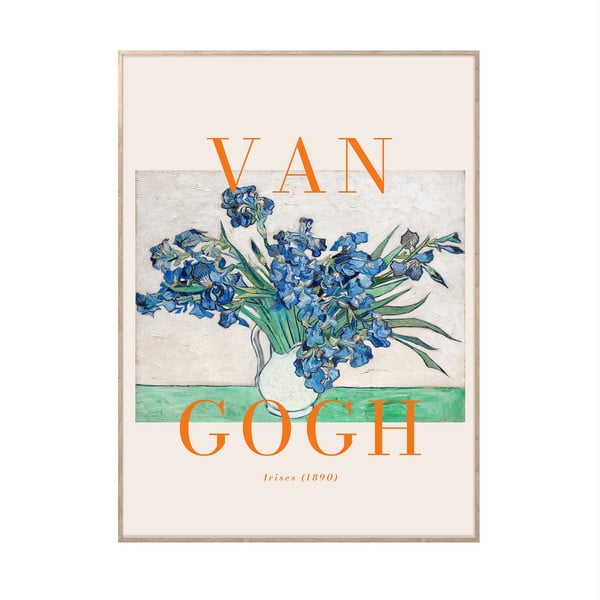 Paveikslas 50x70 cm Irises – Styler