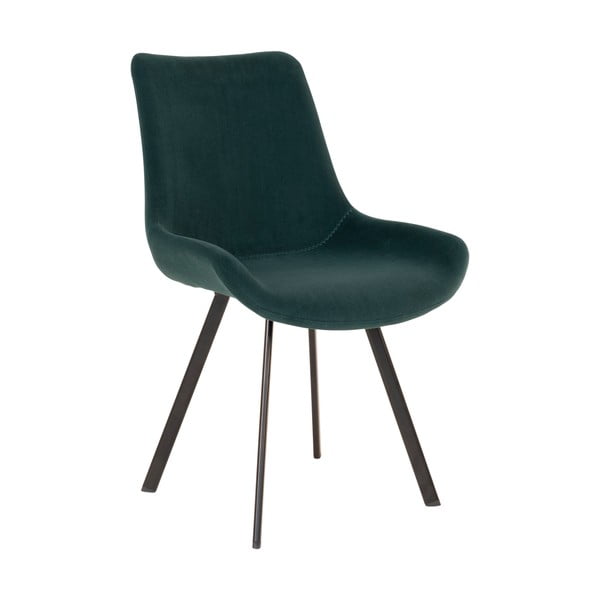 Iš aksomo valgomojo kėdės žalios spalvos 2 vnt. Memphis – House Nordic