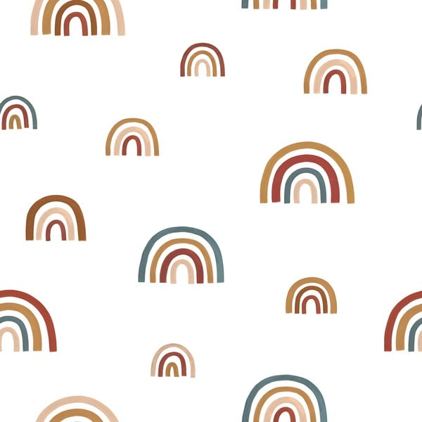 Vaikiški tapetai 10 m x 50 cm Goodlooking Rainbows – Lilipinso