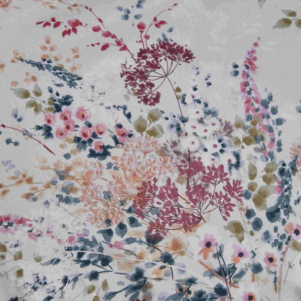 Balta ir smėlio spalvos patalynė 200x200 cm Dried Flowers - Catherine Lansfield-image-4