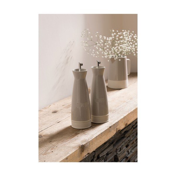 2 rudų akmens masės indų rinkinys su piltuvėliais aliejui ir actui Premier Housewares, 528 ml-image-4