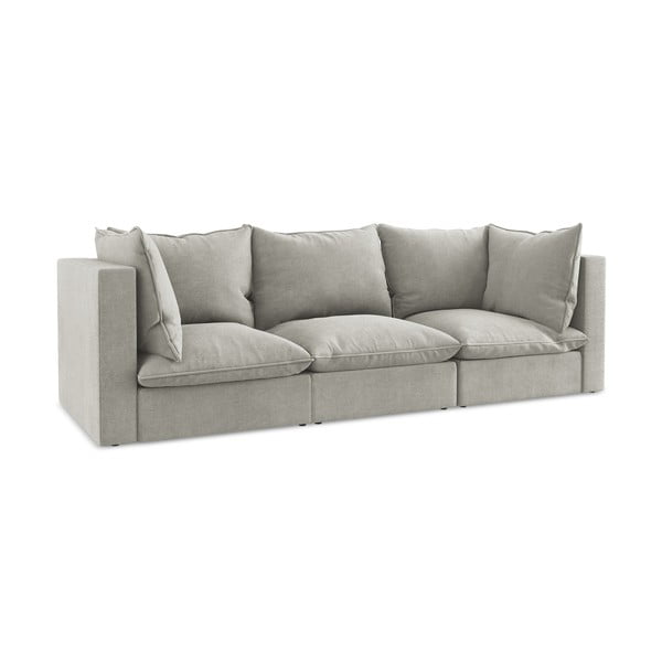 Šviesiai pilkos spalvos sofa 255 cm Manao – Makamii-image-3