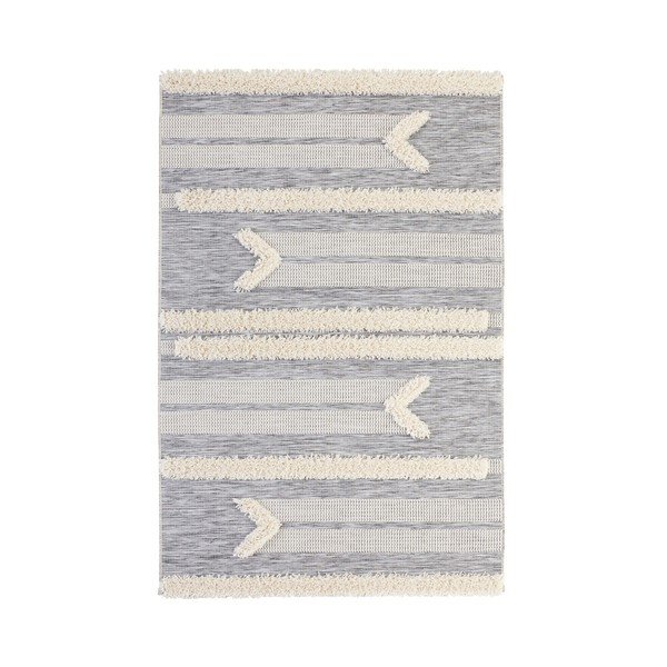 Pilkas kilimas Mint Rugs Handira Arrow, 155 x 230 cm