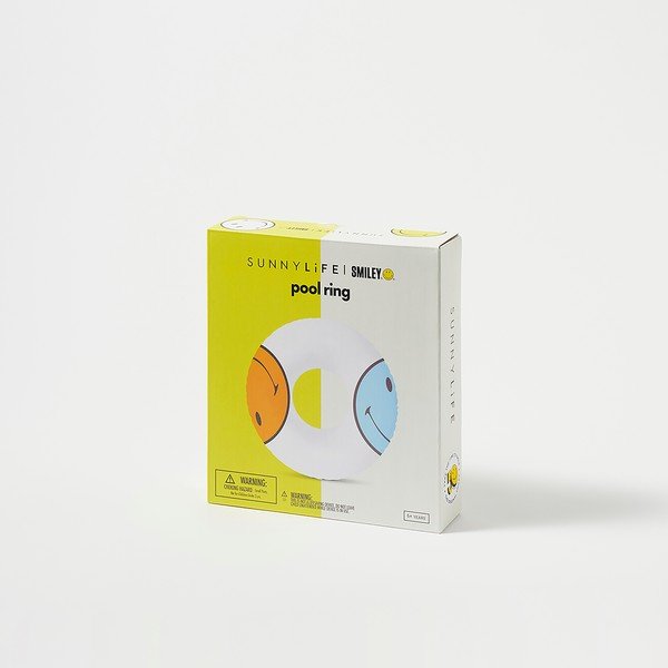 Pripučiamas ratas Sunnylife Smiley, ø 110 cm-image-4