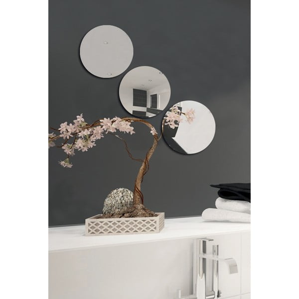 Sieniniai veidrodžiai 3 vnt. ø 15 cm – MSV-image-2