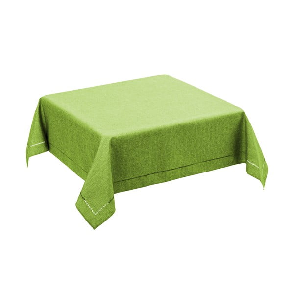 Liepų žalios spalvos staltiesė Casa Selección, 150 x 150 cm