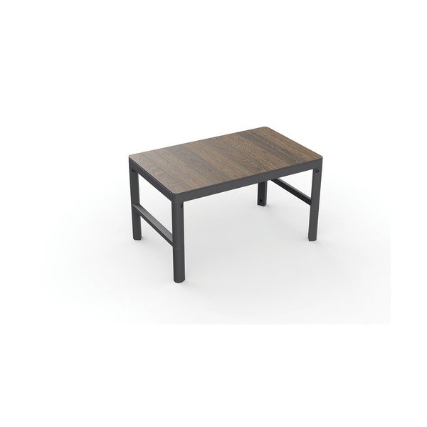 Sodo kavos staliukas iš riešutmedžio 71,5x116 cm Lyon – Keter-image-3