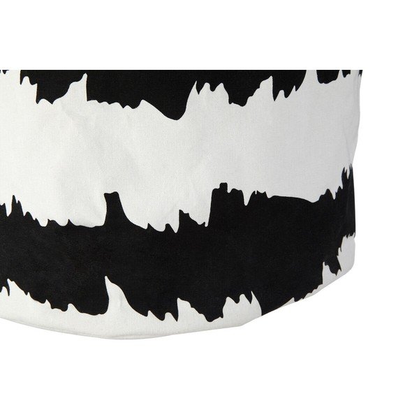 Juodos ir baltos spalvos iš tekstilės skalbinių krepšys Harga – Premier Housewares-image-2