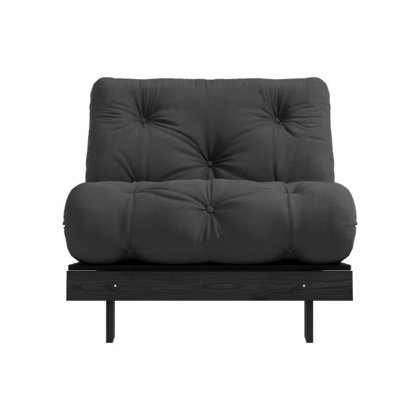 Krėslas tamsiai pilkos spalvos Roots Black Night – Karup Design-image-3