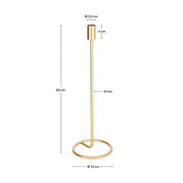 Iš metalo žvakidė Babirye – Kave Home-image-4