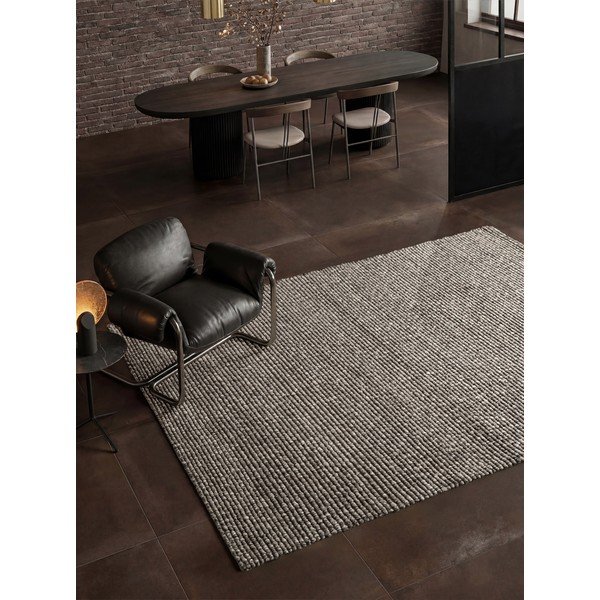 Šviesiai pilkos spalvos apvalios formos kilimas 200x290 cm Wilma – Villeroy&Boch-image-1