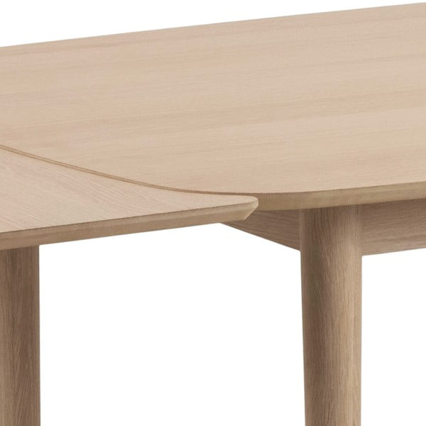 Stalo prailginimai 2 vnt. iš ąžuolo 90x50 cm Aston – Actona-image-1