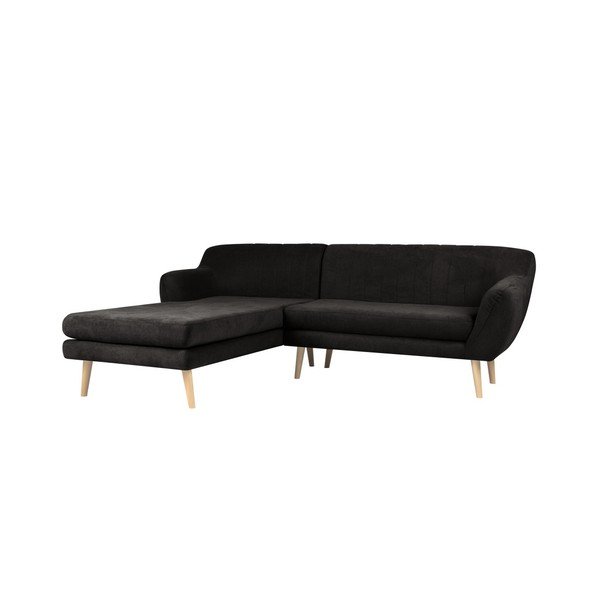 Juoda sofa Mazzini Sofas Sardaigne, kampas kairėje-image-3