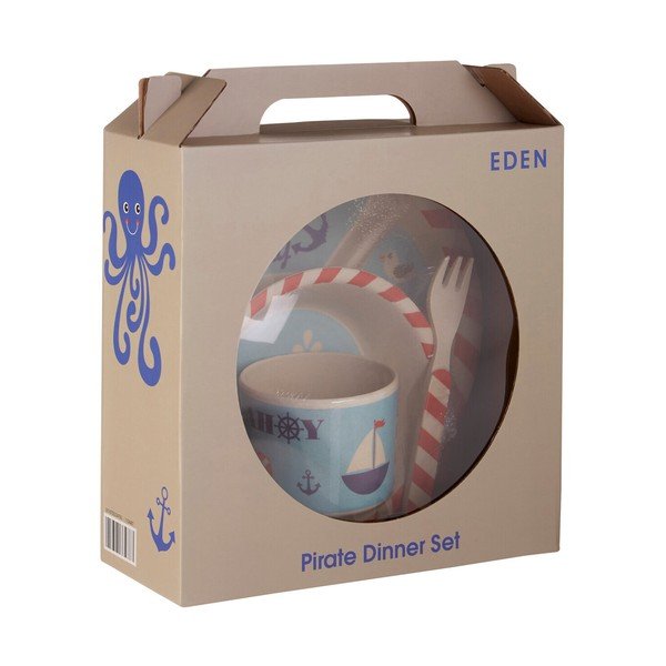 Bambukiniai vaikiški valgomojo rinkiniai 5 vnt. Eden – Premier Housewares-image-3