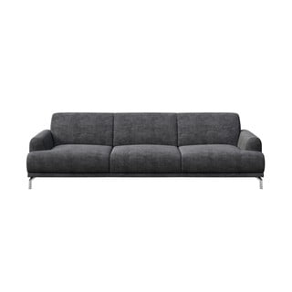 Tamsiai pilka sofa MESONICA Puzo, 240 cm