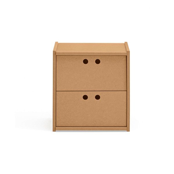 Natūralios spalvos naktinis staliukas Wally – Teulat