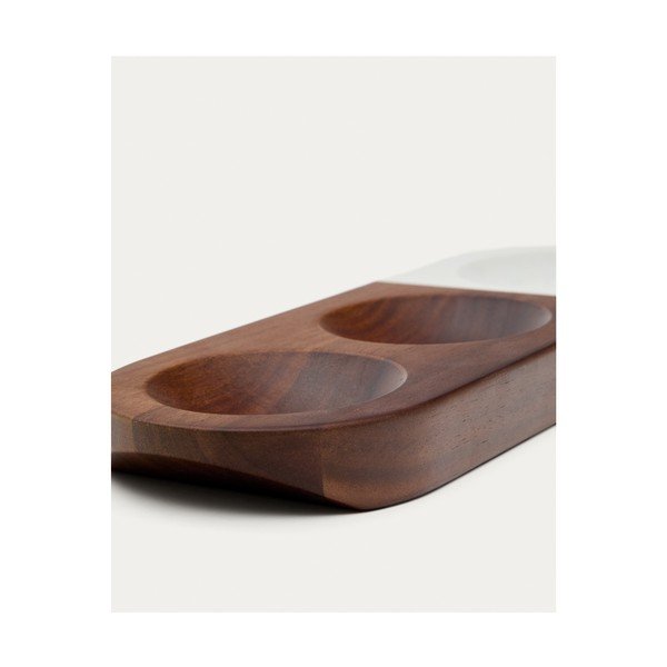 Iš medienos padėklas 13x33 cm Tori – Kave Home-image-4