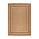 Lauko kilimas natūralios spalvos 200x290 cm Layla Border – Flair Rugs