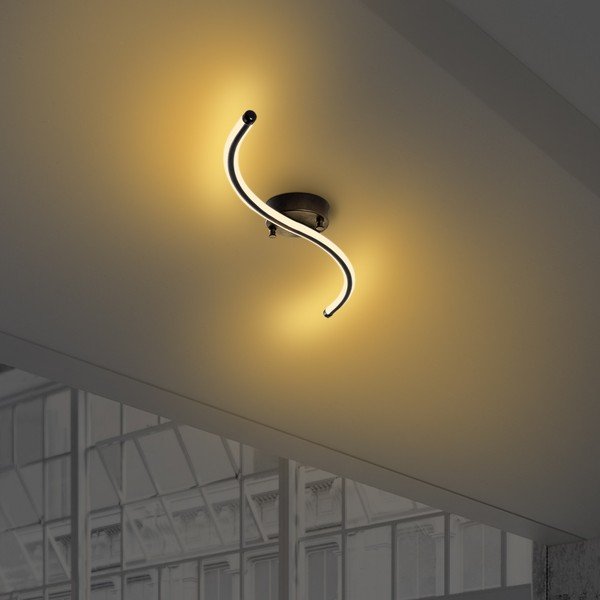 Lubinis šviestuvas juodos spalvos LED 10x67 cm Yilan – Opviq lights-image-4