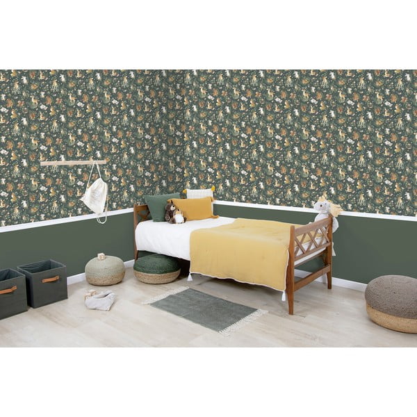 Vaikiški tapetai 10 m x 50 cm Forest Friends – Lilipinso-image-2