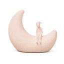Šviesiai rožinės spalvos vaikiška naktinė lemputė Moon Shell – Cam Cam Copenhagen