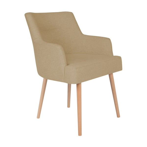 Smėlio spalvos kėdė Kosmopolitinis dizainas Retro