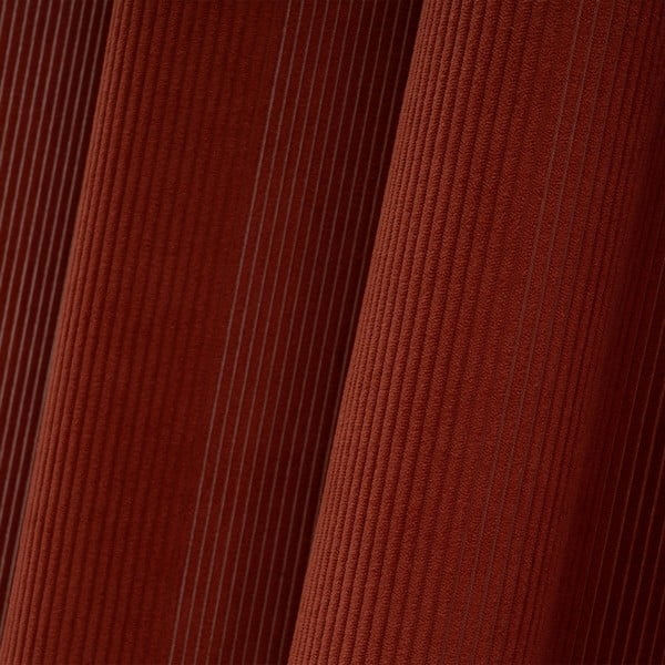 Terakotos spalvos iš kordinio velveto užuolaida 140x260 cm Merely – Casa Selección-image-4
