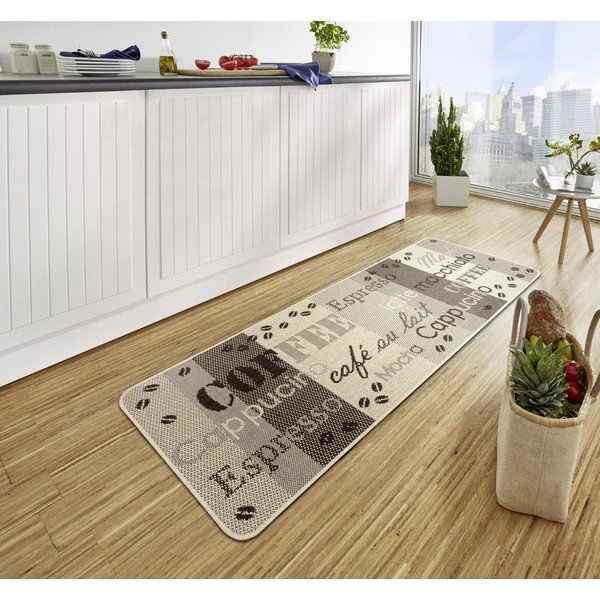 Smėlio spalvos virtuvės Hanse Home Weave Coffee Selection, 70 x 180 cm-image-1